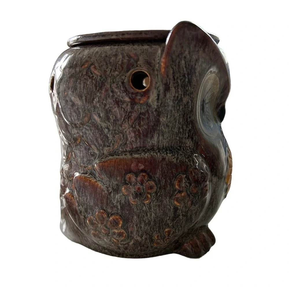 Intertek Vintage‎ Owl Sunflower Candle Or Essential Oil Wormer